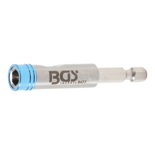 BGS Portainserto con sgancio rapido, 6,3 mm (1/4")