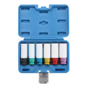BGS Power doppenset aandrijving vierkant aandrijving 12,5 mm 6 dlg.