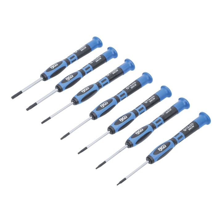 BGS Precisie schroevendraaierset T-profiel (voor TX) 7 delig