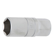 BGS Presa per candela 2470 esagonale, azionamento quadro interno 12,5mm (1/2"), apertura 21mm