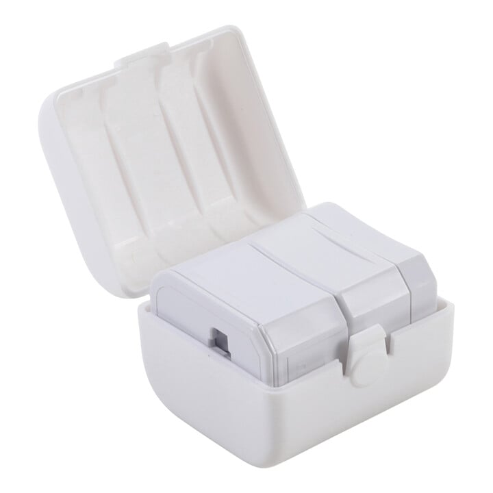 BGS Prise de voyage/adaptateur de prise de courant 3 pièces