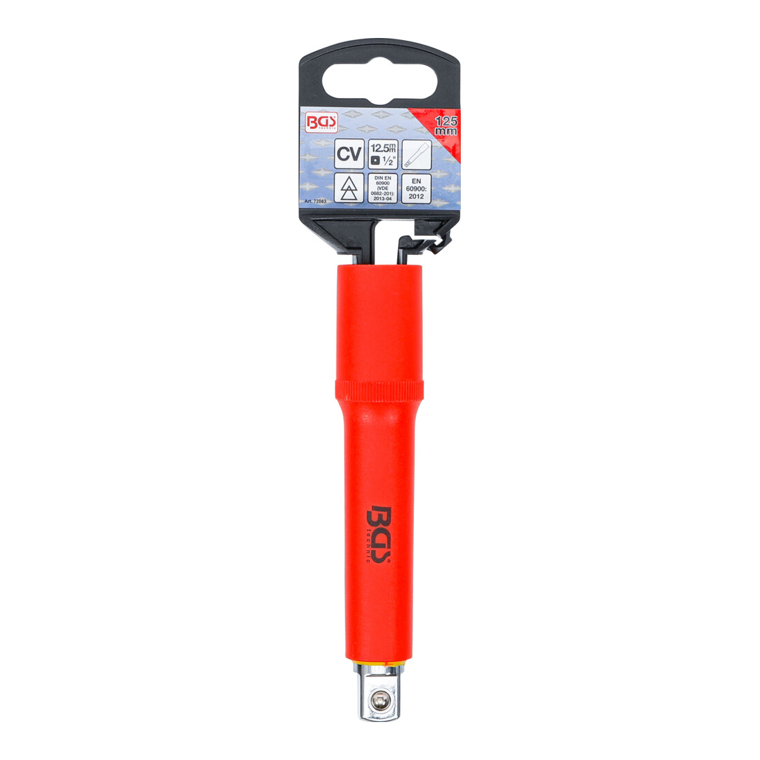 BGS Prolunga VDE, 12,5mm (1/2"), 125mm