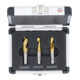 BGS puntlasboor set 5% kobalt staal, 3 delig.