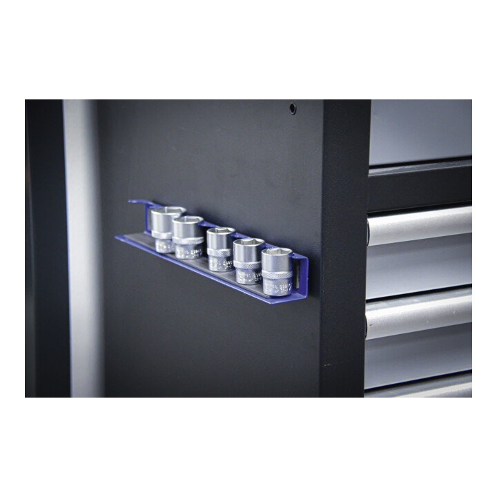 BGS Rail de support pour douilles de clé à douille aimanté pour 12,5 mm (1/2")