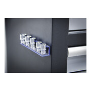 BGS Rail de support pour douilles de clé à douille aimanté pour 6,3 mm (1/4")-5
