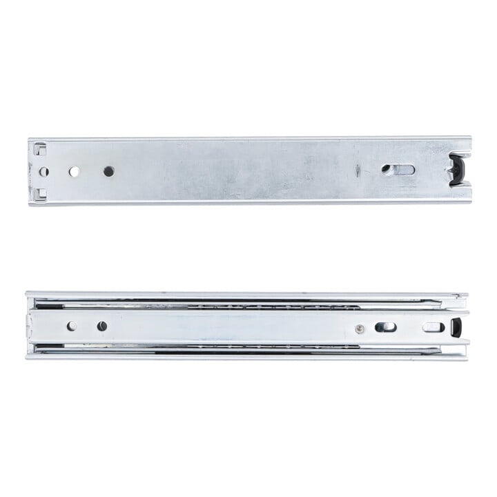 BGS Rails de tiroirs, pour mallette à outils en métal Art. 3312, 2 pièces