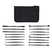 BGS Raschietto in plastica e kit di utensili per montaggio / rimozione O-ring / anelli di tenuta, 16pz.-5
