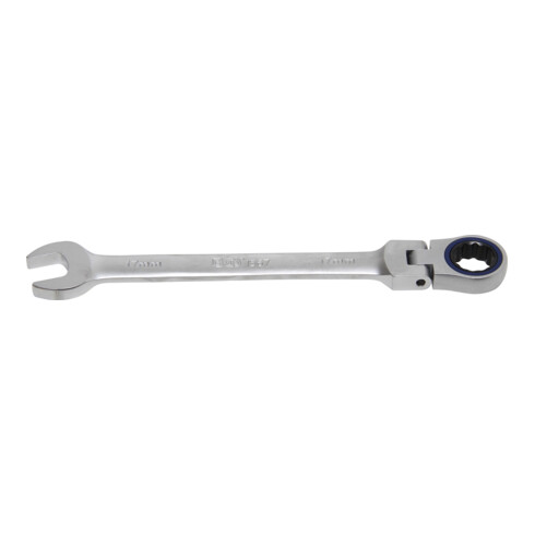 BGS Ratel ringsteeksleutel | knie | 17 mm