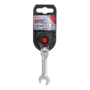 BGS Ratel ringsteeksleutel | kort | knie | 10 mm-3