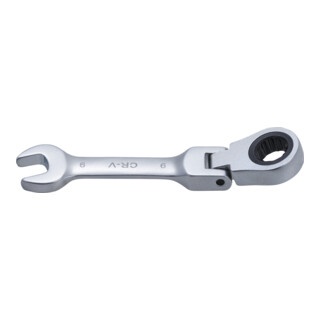 BGS Ratel ringsteeksleutel | kort | knie | 9 mm