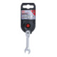 BGS Ratel ringsteeksleutel | kort | knie | 9 mm-3