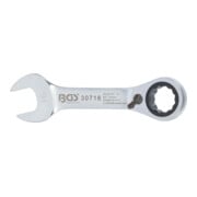 BGS Ratel ringsteeksleutel | kort | omschakelbaar | 16 mm-4
