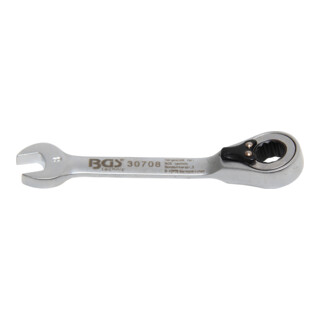 BGS Ratel ringsteeksleutel | kort | omschakelbaar | 8 mm