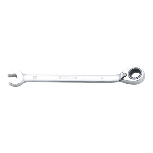 BGS Ratel ringsteeksleutel | omschakelbaar | 10 mm