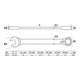 BGS Ratel ringsteeksleutel | omschakelbaar | 10 mm-3