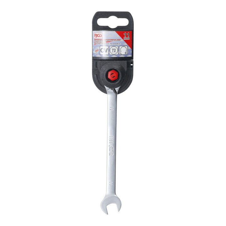 BGS Ratel ringsteeksleutel | omschakelbaar | 11 mm