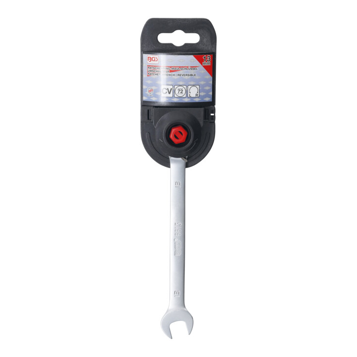 BGS Ratel ringsteeksleutel | omschakelbaar | 13 mm