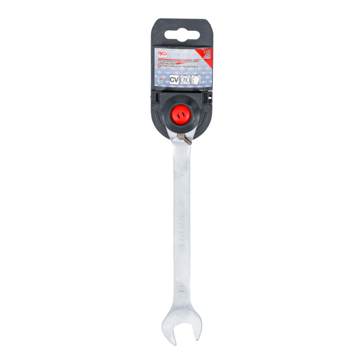 BGS Ratel ringsteeksleutel | omschakelbaar | 19 mm