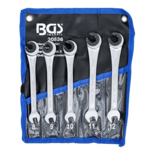 BGS Ratelring steeksleutelset 5 delig