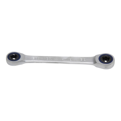 BGS Ratelringsleutel met E-profiel ringkoppen SW E10 x E12
