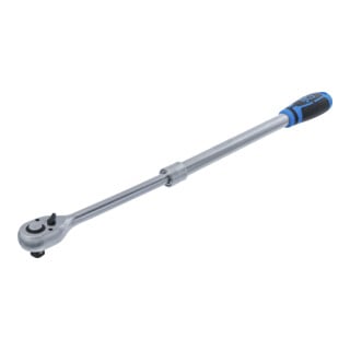 BGS Ratelsleutel, uittrekbaar | extra lang | 12,5 mm (1/2") | 455 - 595 mm