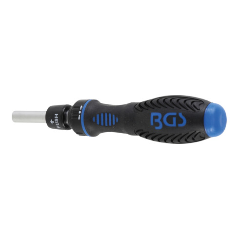 BGS Ratschen-Drehgriff für Bits, umschaltbar Abtrieb Innensechskant 6,3 mm (1/4")