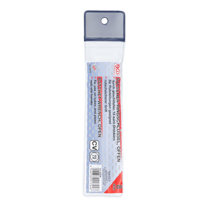 BGS Ratschen-Ringschlüssel, offen 30828, SW 8 mm