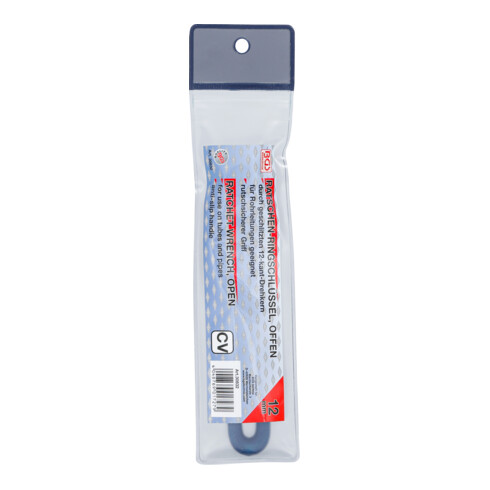 BGS Ratschen-Ringschlüssel, offen 30832, SW 12 mm