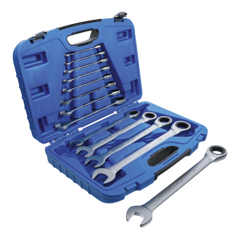 BGS Ratschenring-Maulschlüssel-Satz SW 8 - 32 mm 13 teilig