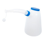 BGS Recipiente per fluidi con beccuccio e coperchio flessibili, 5 l