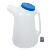BGS Recipiente per fluidi con beccuccio e coperchio flessibili, 5 l-5