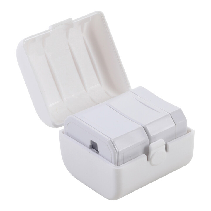 BGS Reisstekker/stopcontactadapter | 3-dlg.