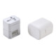 BGS Reisstekker/stopcontactadapter | 3-dlg.