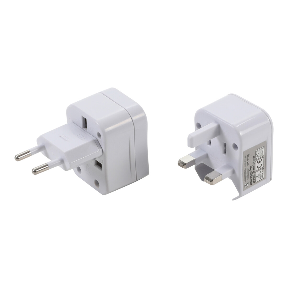 BGS Reisstekker/stopcontactadapter | 3-dlg.