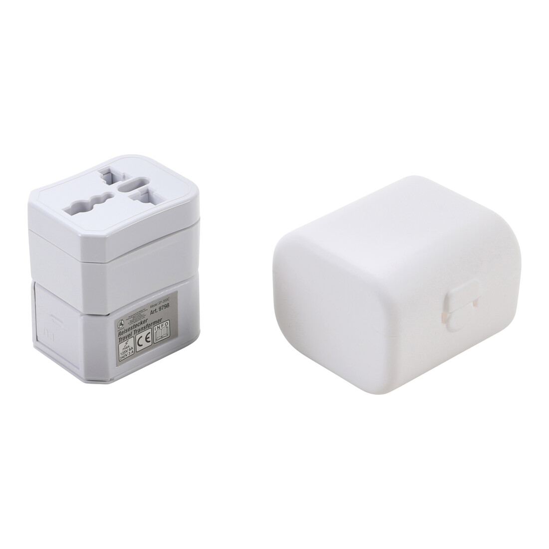 BGS Reisstekker/stopcontactadapter | 3-dlg.