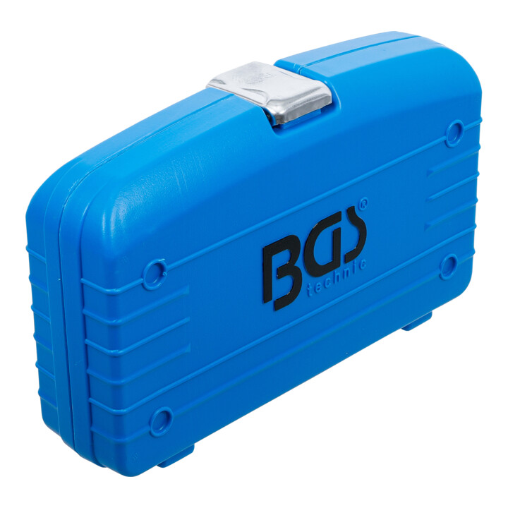 BGS Remklauw-dopsleutel- en bitset, 17-dlg.