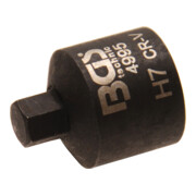 BGS Remklauw dopsleutel | zeskant | extra kort | 7 mm