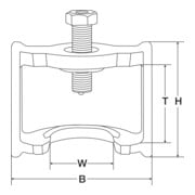 BGS Remstangsteller-aftrekker, voor Haldex-rem, 160 mm-2