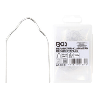 BGS reparatieklemmen V-vorm Ø 0,6 mm 100 dlg.