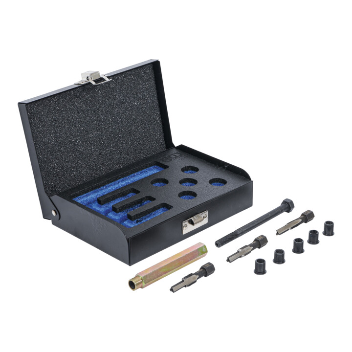 BGS reparatieset voor gloeibougie schroefdraad M8 x 1.0