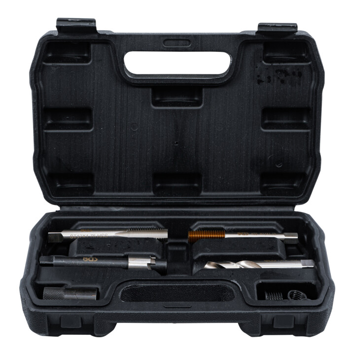 BGS Reparatieset voor olieaflaatdraad, voor aluminium oliepannen, M12 x 1,75 mm