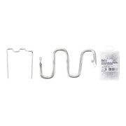 BGS Reparatur-Klammern W-Form Ø 0,8 mm 100-tlg.