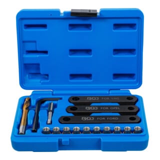 BGS Reparatursatz für Bremsgewinde M9 x 1,25 16-tlg.