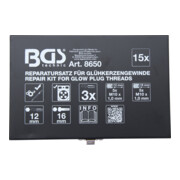 BGS Reparatursatz für Glühkerzengewinde M10 x 1,0-5
