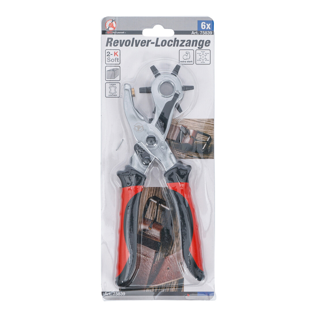 BGS Revolvertang | zware uitvoering | 2 - 4,5 mm