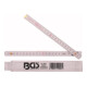BGS Righello pieghevole in legno, 2m-1