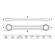 BGS Ringsleutel | extra plat | 24 x 26 mm-2