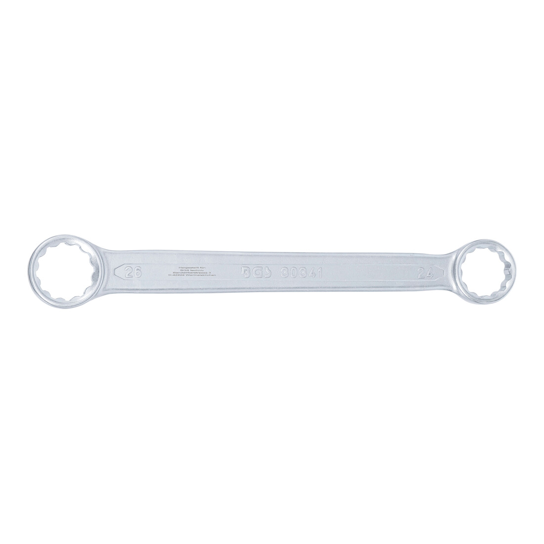 BGS Ringsleutel | extra plat | 24 x 26 mm