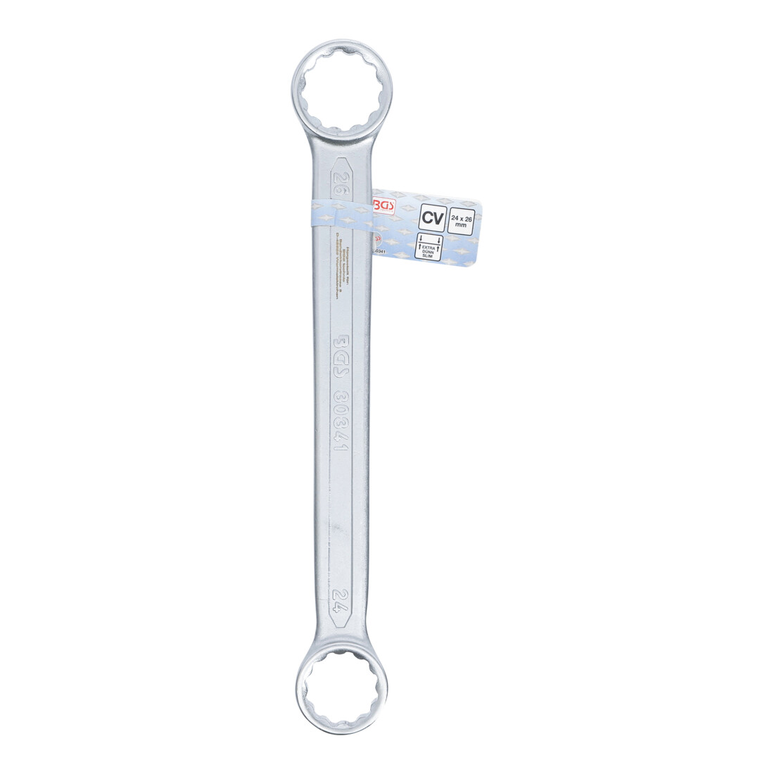 BGS Ringsleutel | extra plat | 24 x 26 mm