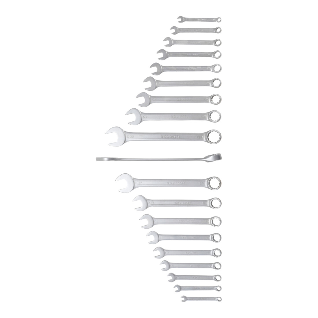 BGS ringsteeksleutelset 30500 SW 8 - 32 mm 19 delig